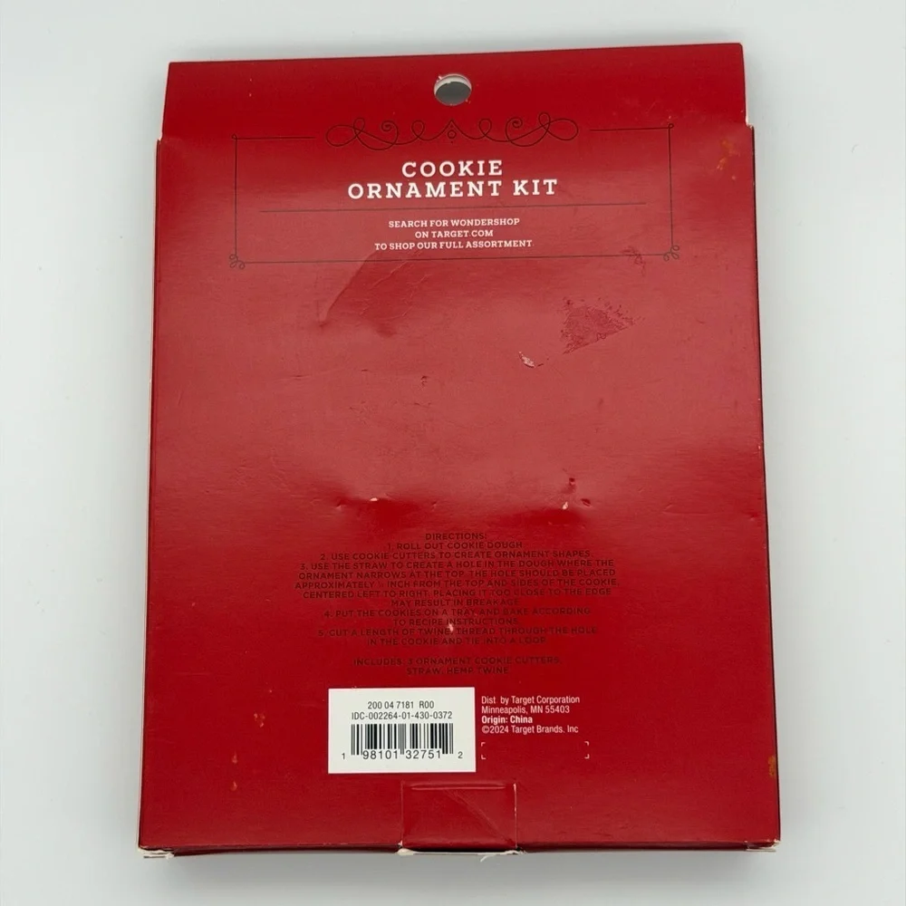 Wondershop Cookie Ornament Kit